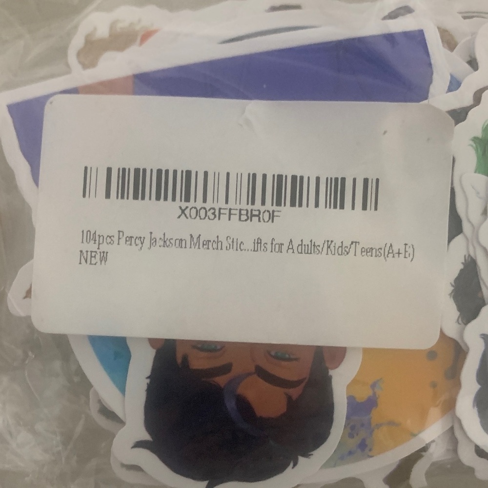 Percy Jackson Sticker Pack - Picture 2 of 3